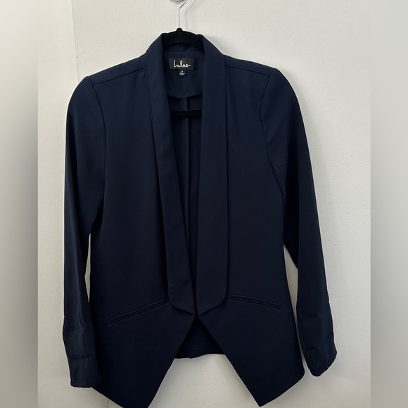 Lulus open front light weight blazer - Picture 4 of 9